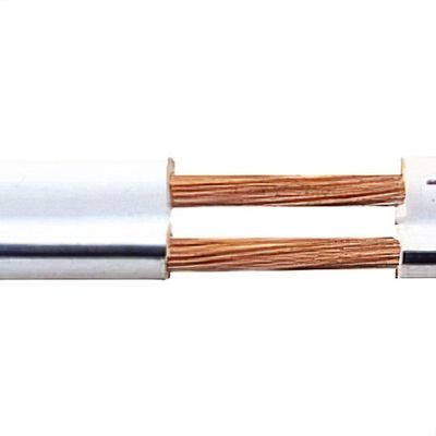 Cabo Polarizado Externo 2x1.50 - Branco 1 Metro