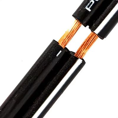 Cabo Polarizado Externo Para Áudio 2x0.20 - Preto 4 Metros
