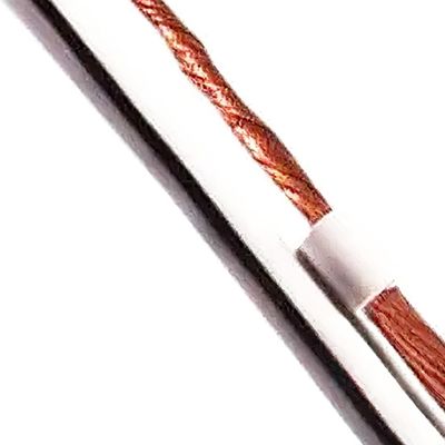 Cabo Polarizado Externo para Áudio2x1.00 - Branco 30 Metros