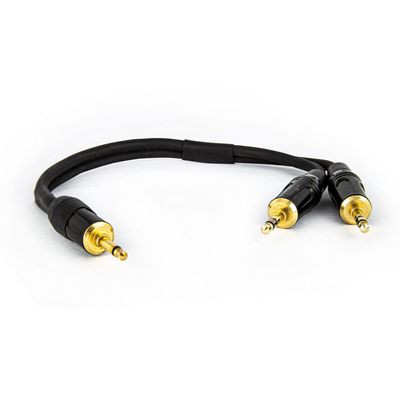 Cabo Adaptador P2 Mono Para 2 P2 Estereo - 5 Metros