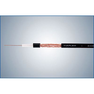 Cabo Coaxial 75 OHMS 4,00 mm - 100% Cobre - 10 Metros