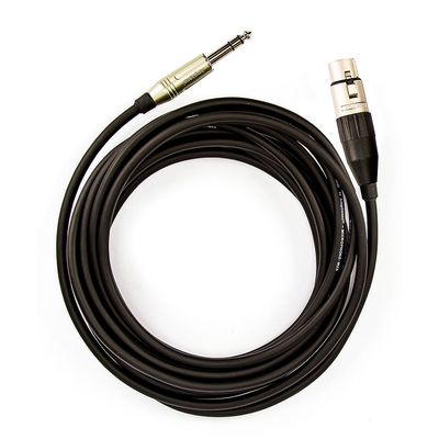 Cabo de Microfone P10 Estereo para XLR Femea Amphenol - 30 MT