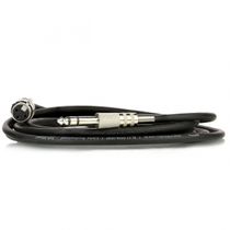 Cabo de Microfone XLR para P10 Estereo - Preto - 4 Metros