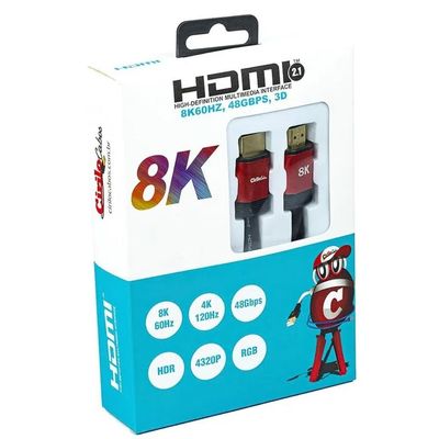 Cabo HDMI 2.1 8K - Cirilo Cabos - 1 Metro