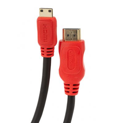 Cabo Mini HDMI para HDMI 2.0 - 19 Pinos, 4K - 2 Metros