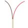 Cabo Manga 2X26 AWG - sem Blindagem Bege - 20 Metros