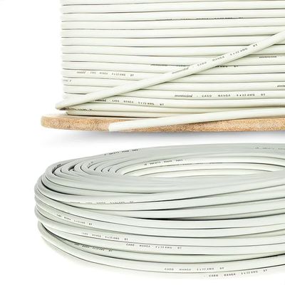 Cabo Manga 4x26 AWG - com Blindagem Bege - 100 Metros