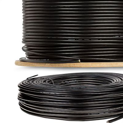 Cabo Manga 4x22 AWG - com Blindagem Preto - 20 Metros