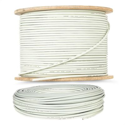 Cabo Manga 4x22 AWG - com Blindagem Bege - 3 Metros