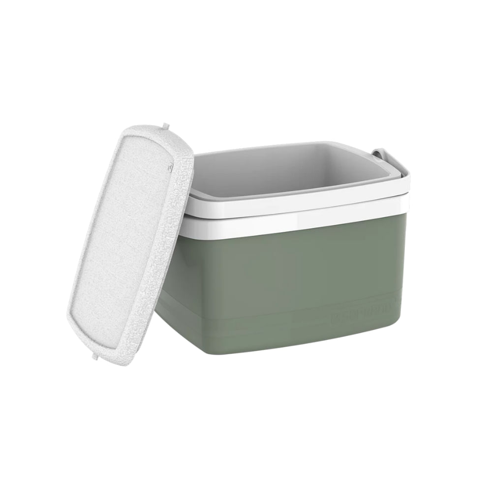 Caixa Térmica Combo com 32, 12, E 5L Cooler Soprano Verde Figo