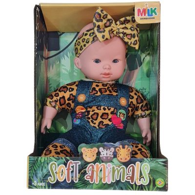 Boneca Soft Animals Sortidos