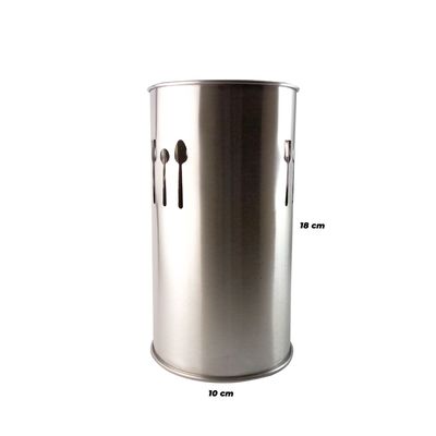 Conjunto de Utensílios Aço Inox Com Copo 5 Peças Wincy
