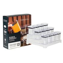Kit Organizador Porta Condimentos Com 13 Pecas Lumini Paramount
