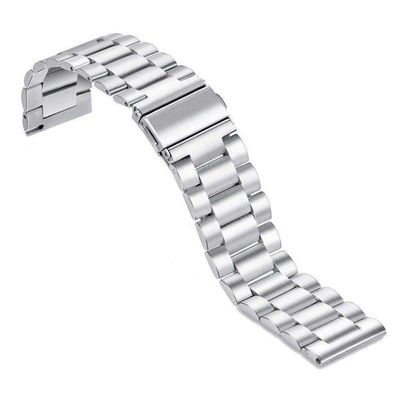 Pulseira Relogio Smartwatch Aço Inox 3 Elos