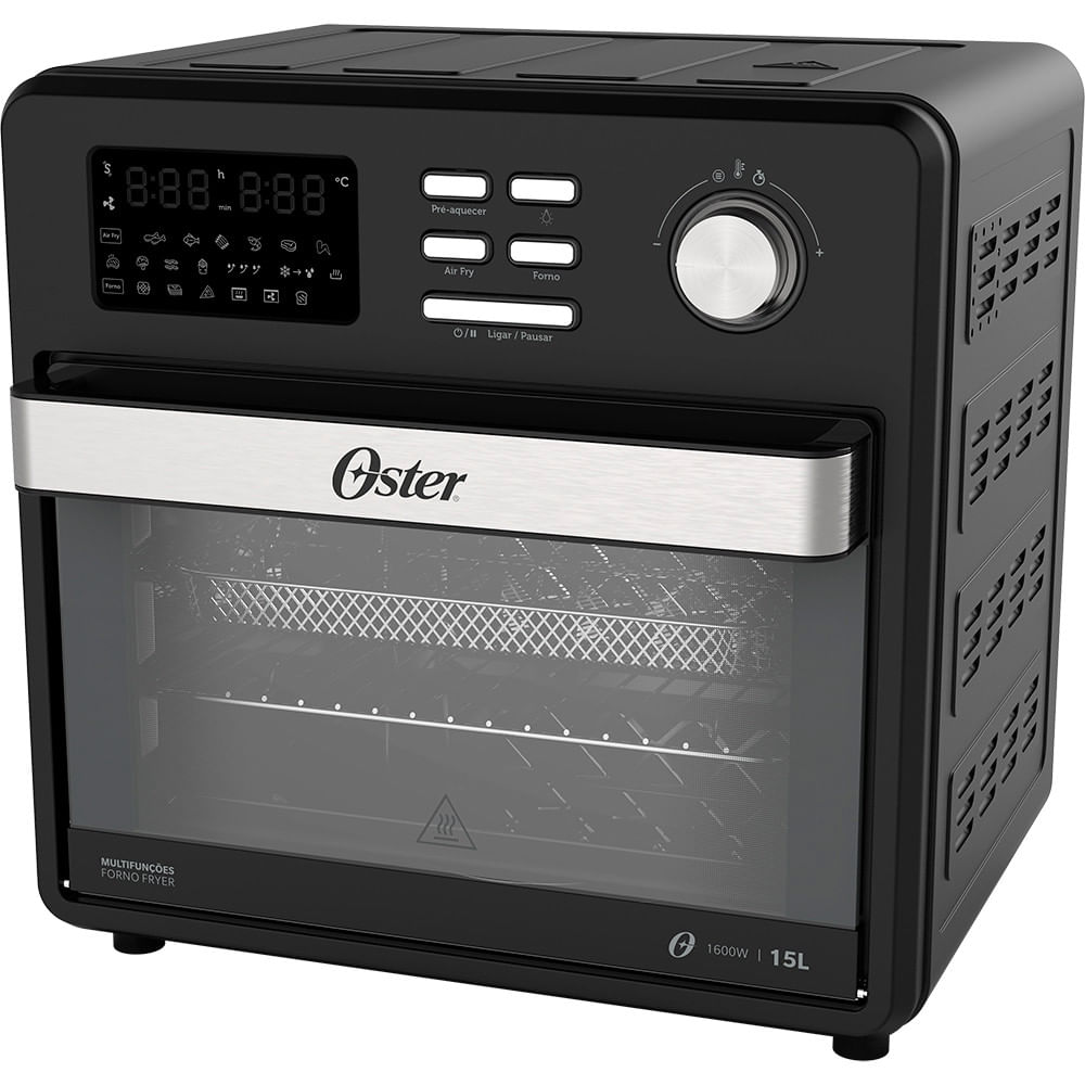 Forno e Fryer Multifunções Oster 15L OFOT160 PR 220V