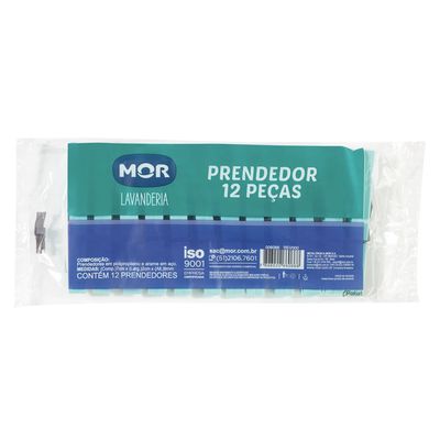 Prendedor Mor 12 Peças