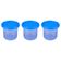 Kit com 3 Porta Condimentos Pequenos Azul LP House
