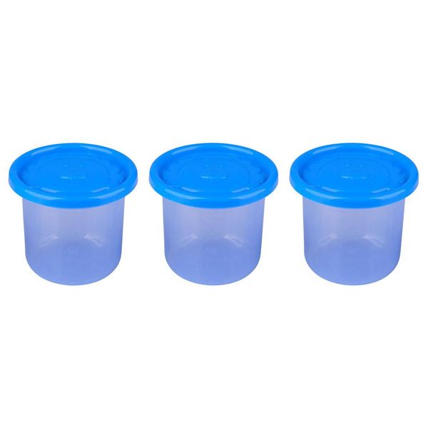 Kit com 3 Porta Condimentos Pequenos Azul LP House
