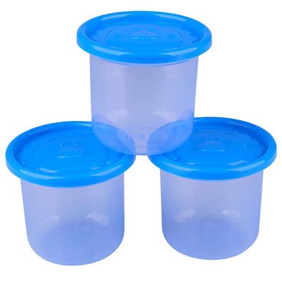 Kit com 3 Porta Condimentos Pequenos Azul LP House