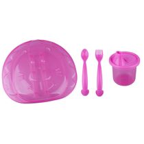 Kit Refeição Rosa LP House
