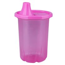 Copo Infantil Grande com Bico 300ml Rosa LP House