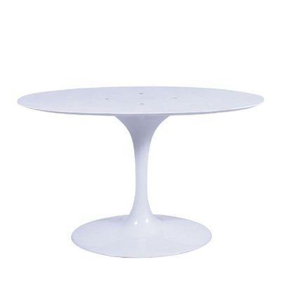 Base Mesa Saarinen Tulip Centro Oval - Branca