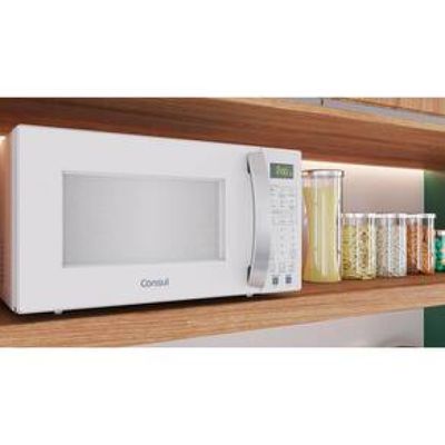 Forno de Micro-ondas Consul CMS46AB com Função Menu Fácil 32L - Branco Branco / 110