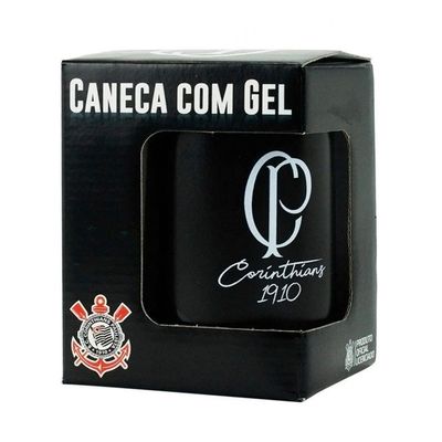Caneca Gel Isolante Térmico Corinthians 300ml Oficial