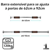 Barra Fixa para Exercícios Lorben