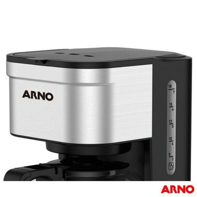 Cafeteira Arno Preferita Preta Para Cafe Em Po - Cfpf 110v