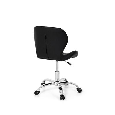 Cadeira Office Eiffel Slim Base Giratória Preto