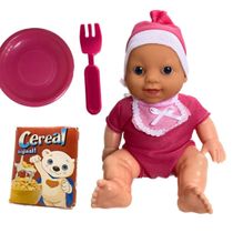 Boneca Papinha Divertida Little Miketinhas - Miketa 1342
