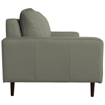 Sofá 03 Lugares Sala de Estar Recepção 240cm Brad Couro Fendi - Gran Belo