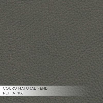 Jogo de Sofá 2 e 3 Lugares Sala de Estar Maggiore Couro Fendi - Gran Belo
