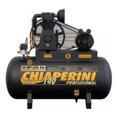 Compressor Chiaperini 10 Mpi 110 Lts 140 Lbs 2cv Trifásico