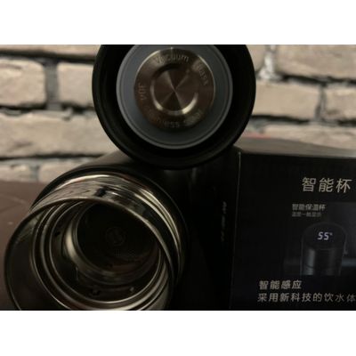 Garrafa Térmica Led Inteligente Aço Inoxidável 500ml