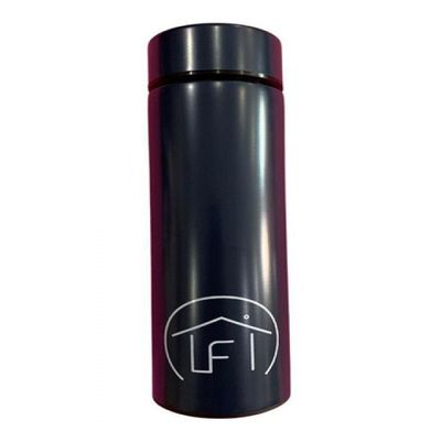 Garrafa De Inox Térmica Com Display Digital Azul