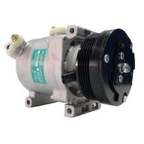 Compressor Ar Condicionado - Palio Fire - Siena Fire - Uno Fire - Punto Fire - Strada Fire - Modelo Denso SCSB06C Scroll Pequeno