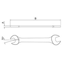 Chave Fixa 3/4x25/32" Tramontina