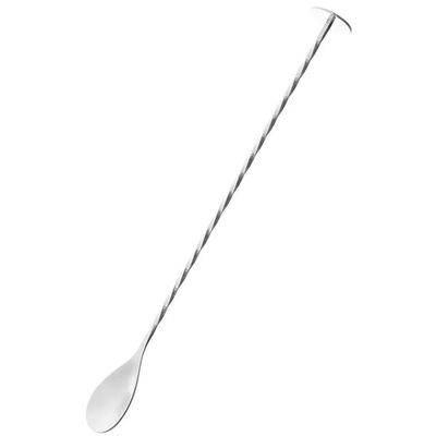 Colher Bailarina Para Suco Drinks E Batidas 29cm Inox