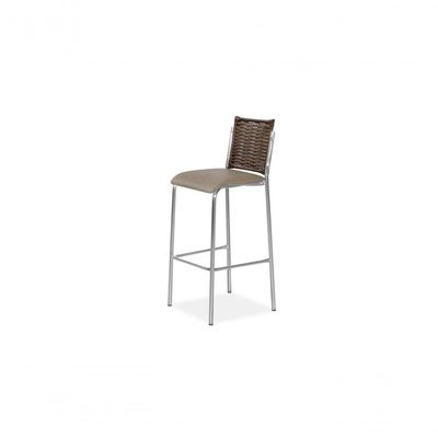 Banquetas 2Un Titanium Junco Cromado