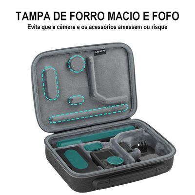 Bolsa Case De Transporte Para Dji Osmo Action 3 E Acessórios