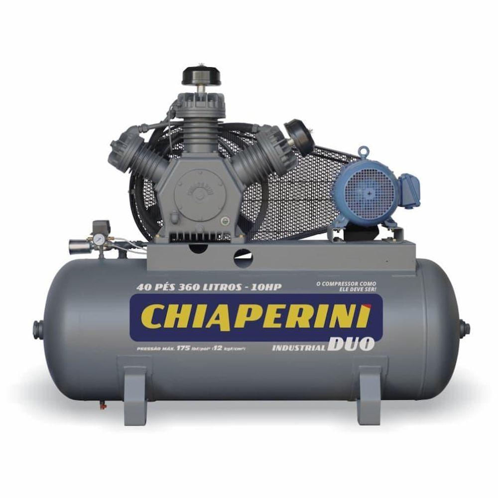 Compressor De Ar Alta Pressão Duo Trifásico 10Hp 360L 024862