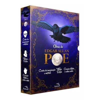 Box Obras de Edgar Allan Poe Volume 2 Editora Pandorga Capa Comum