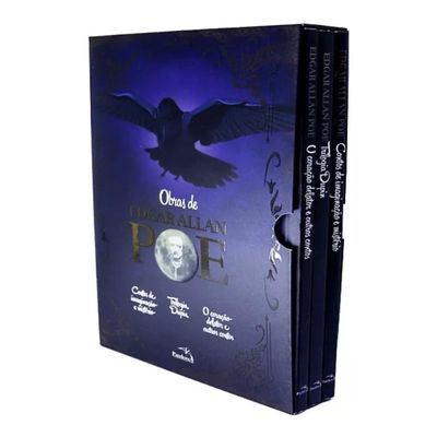 Box Obras de Edgar Allan Poe Volume 2 Editora Pandorga Capa Comum