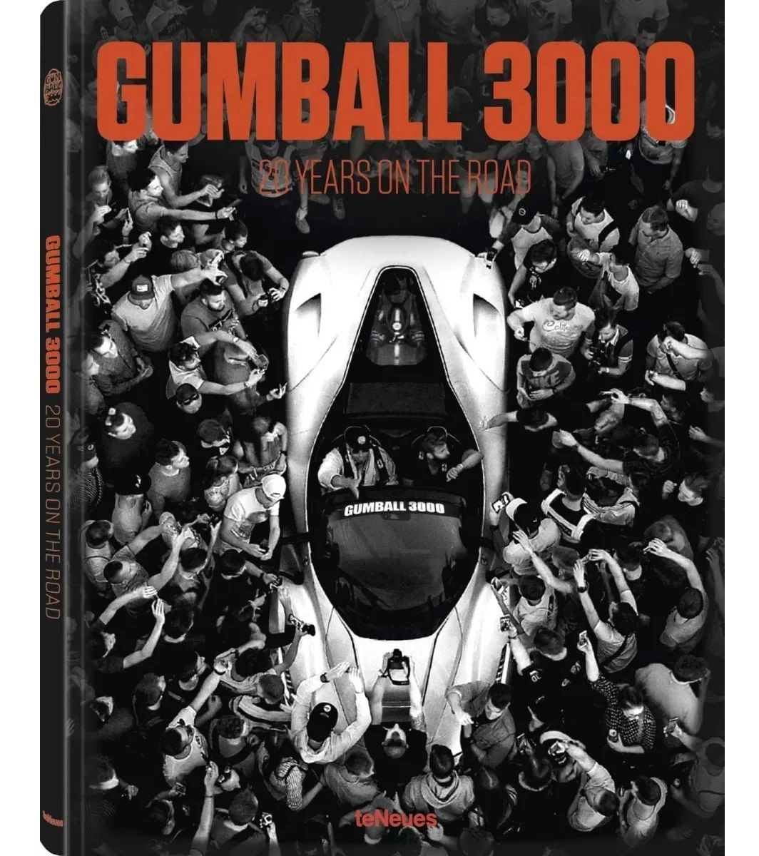 Gumball 3000 : 20 Years on the Road Editora Teneues Importado em Inglês Publicado em 2018 Capa Dura