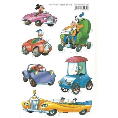 Manual do Automóvel Autorama Walt Disney Edição de Colecionador Editora Abril Capa Dura
