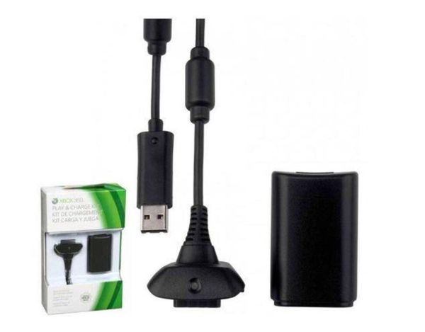 Carregador Play E Charge Controle Xbox 360