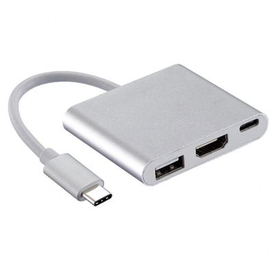 Adaptador Usb 3.1C Com Usb 3.0 Hdmi Empire