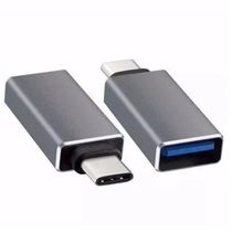 Adaptador Usb 3.1 Type-c Para Usb 3.0 Femea Preto Cel Not